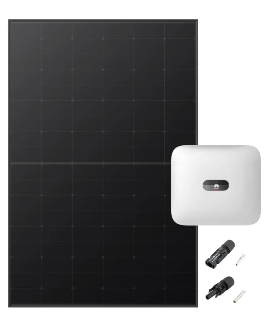 Huawei solcellepakke til eternittag 16 paneler 6,56 kWp