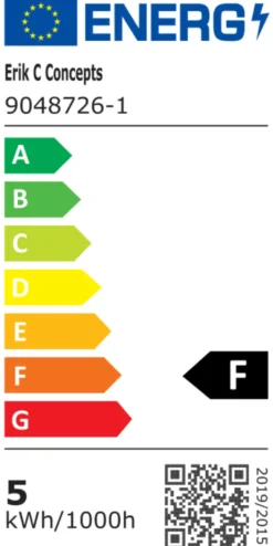 LED-pære standard 4,9 W E27 4-pk.