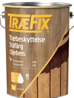 TræFix® træbeskyttelse transparent sortbrun 5 l